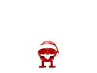 Hoptimist Santa Claus Bumble S Red