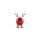 Hoptimist Reindeer Bumble S red
