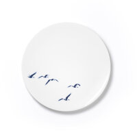 Blue Birds / Teller flach 28 cm