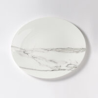 Carrara / Platte oval / fischteller 32 cm